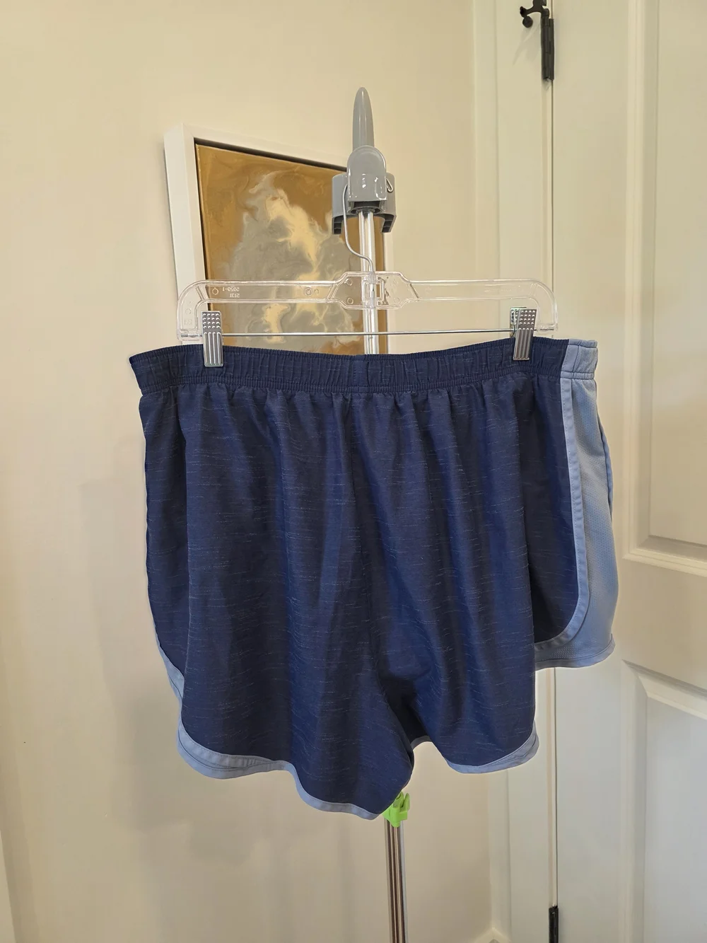 Nike Dri-FIT Light Blue Shorts 2X - Picture 2 of 4